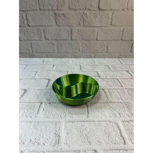 Dekoratif Yeşil Çerezlik Kase 4’lü Set 3x12 Cm