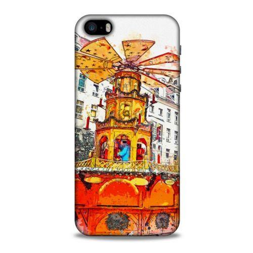 Apple Iphone 5S Kılıf Almanya (12) Koruyucu Silikon Lunapark