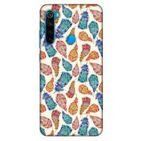 Xiaomi Redmi Note 8 Kılıf Desenli Özel Seri Tüyler (36) Glitter Kılıf
