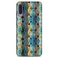 Samsung Galaxy A50s Kılıf Baskılı Özel Seri Taşlı (30) Silicone Case