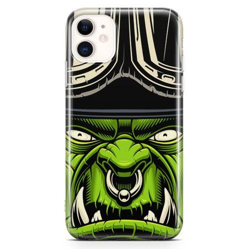 Apple iPhone 11 Kılıf Yeşil Dev Arka Kapak Koruma Desenli Full Koruyucu