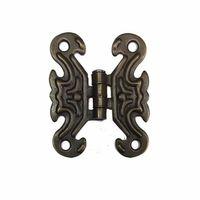 Dekoratif Sac Kelebek Menteşe - Küçük, Antik, 1 Adet