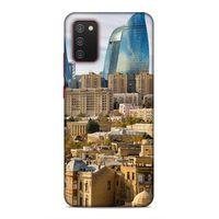 Samsung Galaxy A02s Uyumlu Kılıf Azarbaijan (31) TPU Kılıf Bakü Kuleler