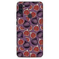 Frutix İncir 02 Samsung Galaxy M11 Kılıf Desenli Silikon
