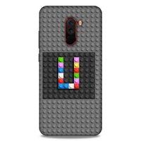 Lopard Xiaomi Pocophone F1 Uyumlu Kılıf BloX (33) Hybrid Kılıf U Harfi