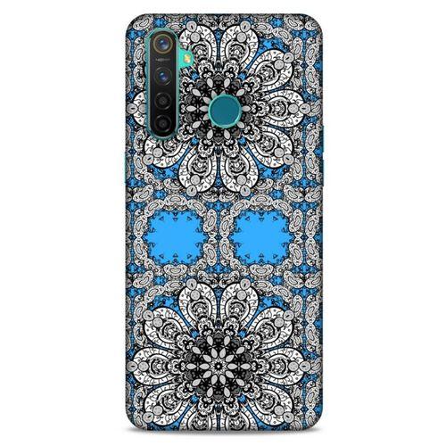 Realme 5 Pro Uyumlu Kılıf Mavi Delisi (34) Slim Armor Kılıf Sanat