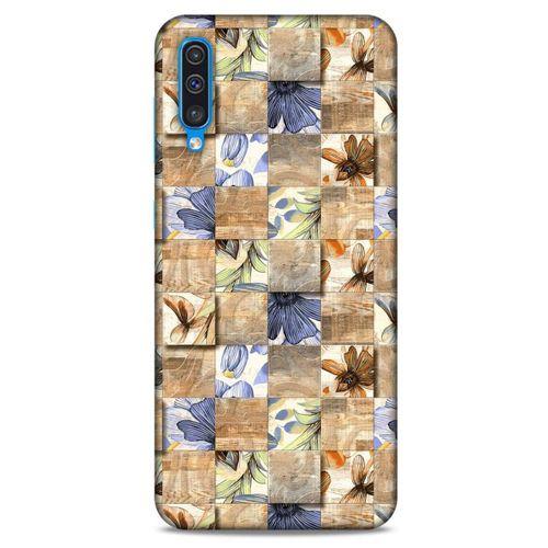 Samsung Galaxy A30s Kılıf Baskılı Özel Seri Taşlı (47) Crystal Flex Kılıf