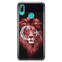 Huawei Y9 2019 Kılıf Aslan Türk Arka Kapak Koruma Desenli Full Koruyucu