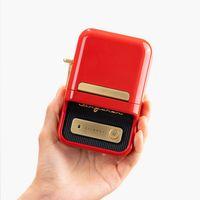 NIIMBOT B21, Taşınabilir, Mürekkepsiz, Termal Etiket Yazıcı (Bluetooth, Type-C) Kırmızı