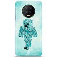Lopard İnfinix Note 7 Uyumlu Kılıf PiXel (47) Crystal Flex Kılıf Diamond Creeper