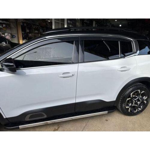 Sunplex Citroen C5 Aircross 2019+ Kromlu Cam Rüzgarlığı Paslanmaz Çelik Kromlu