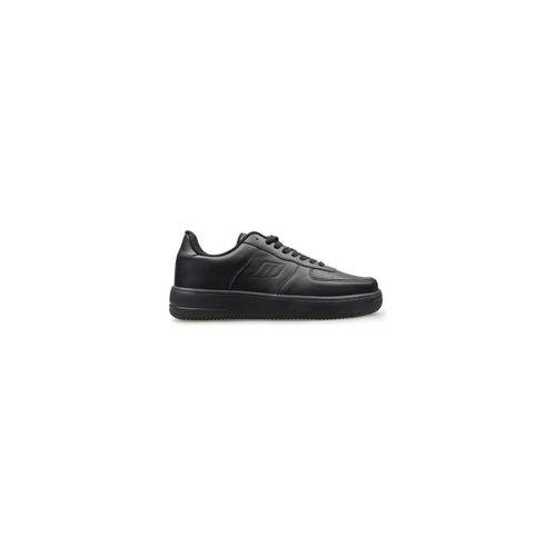M.p 1082 Unisex Cilt siyah Spor Ayakkabı