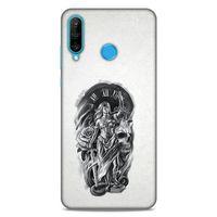 Lopard Huawei P30 Lite Uyumlu Kılıf Tattoo's (44) Tough Armor Kılıf Terazi