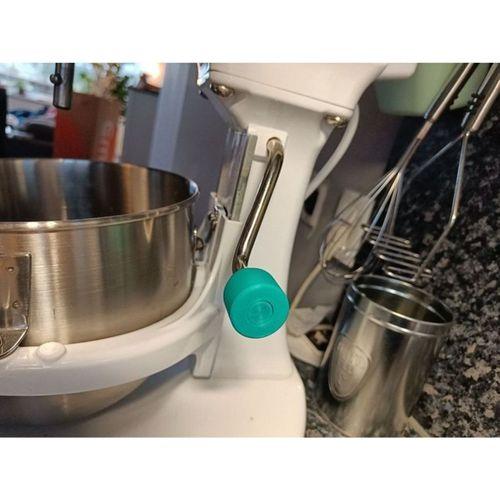 Dönme Yerinde Baskı Yapılabilir Kulp Düğmesi Kitchenaid Bowl Lift Modeli için (Bu ürün Sadece Plastik parçadır - Almadan Önce Soru Sorabilirsiniz)