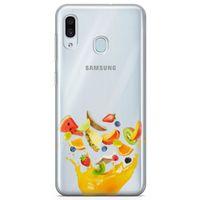 Samsung Galaxy A30 Kılıf Katı Meyve Sıkacağı Arka Kapak Koruma Desenli Full Koruyucu