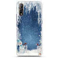 Casper Via F3 Kılıf Snowix (6) Silikon Kılıf Açık Mavi