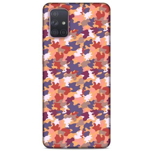 Kamuflaj 45 Samsung Galaxy A71 Kılıf Silikon Kapak