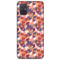 Kamuflaj 45 Samsung Galaxy A71 Kılıf Silikon Kapak