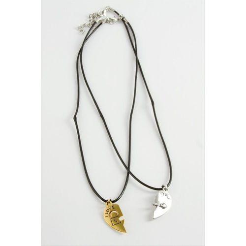 Kalp Arkadaşlık Kolyesi (Çift Kolye)