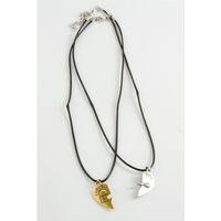 Kalp Arkadaşlık Kolyesi (Çift Kolye)