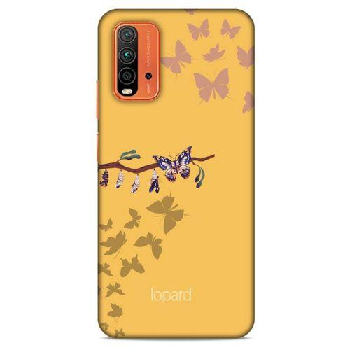 Lopard Xiaomi Redmi Note 9 4g Uyumlu Kılıf Kelebek Etkisi (46) Core Armor Kılıf