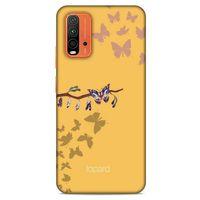 Lopard Xiaomi Redmi Note 9 4g Uyumlu Kılıf Kelebek Etkisi (46) Core Armor Kılıf