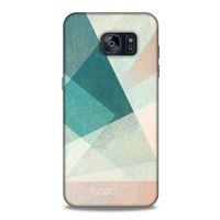 Samsung Galaxy S7 Edge Kılıf Pastel Renkler (24) Darbe Emici Kılıf Yeşil Beyaz