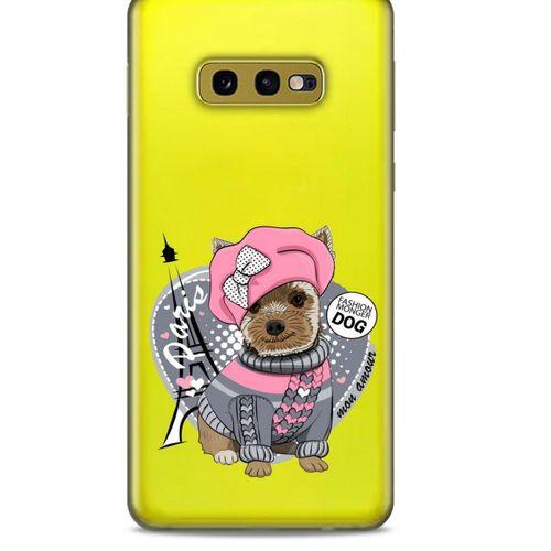 Zoologix (88) Samsung Galaxy S10 Lite Şeffaf Kılıf Silikon Desenli