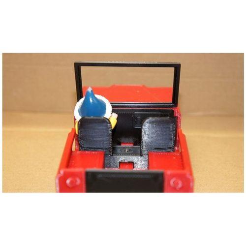 Sandmann Jon Blund Landrover Cabriolet (Bu ürün Sadece Plastik parçadır - Almadan Önce Soru Sorabilirsiniz)