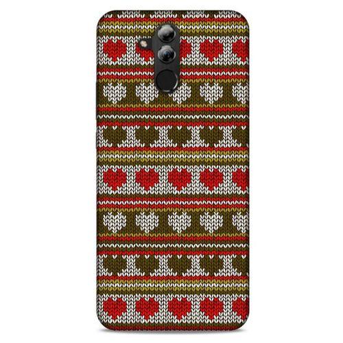 Kazak (10) Desenli Silikon Kapak Huawei Mate 20 Lite Kılıf