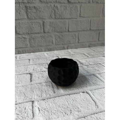 5 Cm Küçük Siyah Saksı Minimal Tasarım Sukulent Ve Kaktüs Saksısı