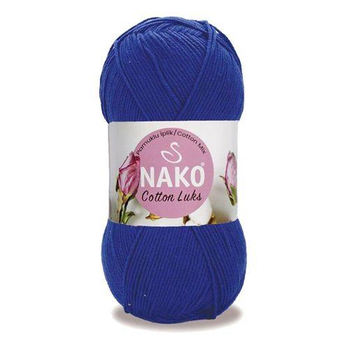 5 Adet Cotton Lüks Yelek Tunik Kazak Bluz Hırka İpi Yünü Saks Mavi 97561