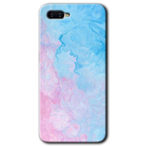 Oppo Rx 17 Neo Kılıf HD Desen Baskılı Arka Kapak - Blue Art