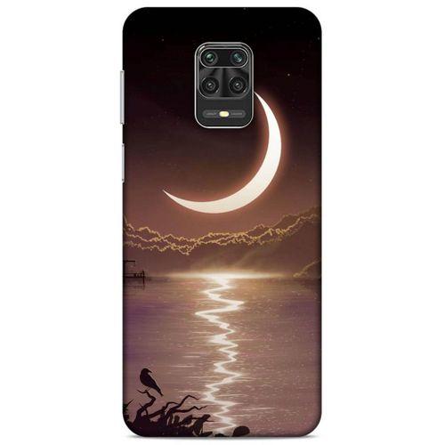 Lopard Xiaomi Redmi Note 9 Pro Uyumlu Kılıf Gece'S (34) Slim Armor Kılıf Kırmızı Gece