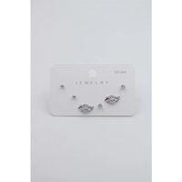 Çoklu Set Küpe - Gümüş