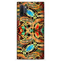 Lopard Samsung Galaxy Note 10 Plus Uyumlu Kılıf Manipülasyon ☻ (8) Baskılı Kılıf Desenli
