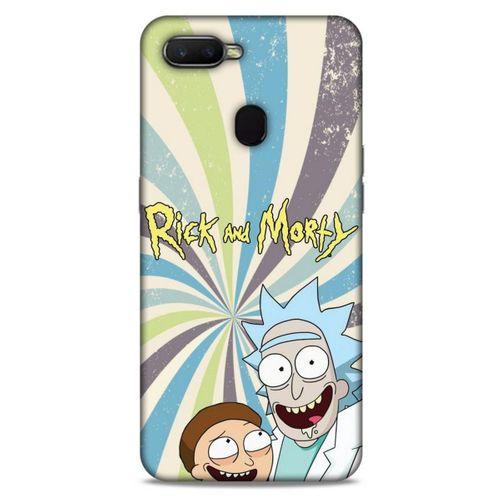 Oppo Ax7 Uyumlu Kılıf Rick And Morty (3) Kapak President Morty