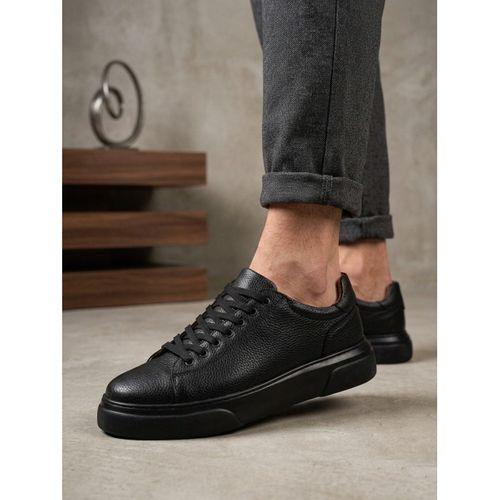 BLF-010 Erkek Sneaker Günlük Casual Spor Ayakkabı Siyah Taban