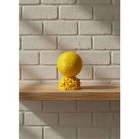 Mini Fıfa Futbol Topu Biblo Sarı Renk 10cm Spor Temalı Dekor