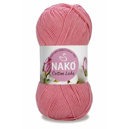 5 Adet Cotton Lüks Yelek Tunik Kazak Bluz Hırka İpi Yünü Gül Pembe 97551
