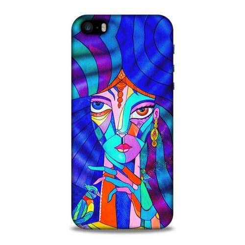 Lopard Apple Iphone 5 Uyumlu Kılıf Sürreal Yüzler ♀ (45) Liquid Air Kılıf Baskılı