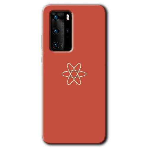 Huawei P40 Pro Kılıf HD Desen Baskılı Arka Kapak - Atom