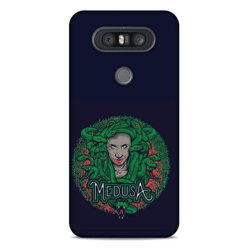 Lopard LG K41S - K51S Uyumlu Kılıf Tattoo's (3) Kapak Medusa Dövmesi