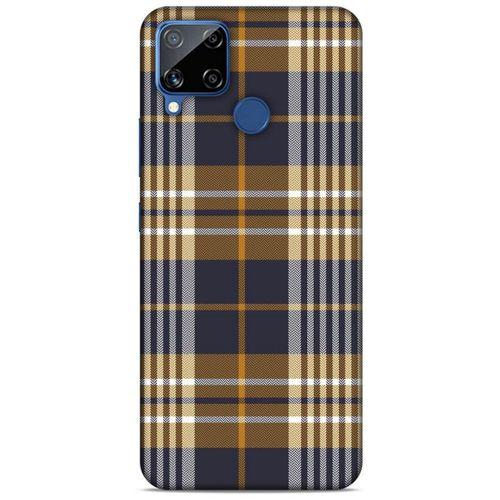 Gömlek (11) Desenli Silikon Kapak Telefon Kabı Oppo Realme C15 Kılıf