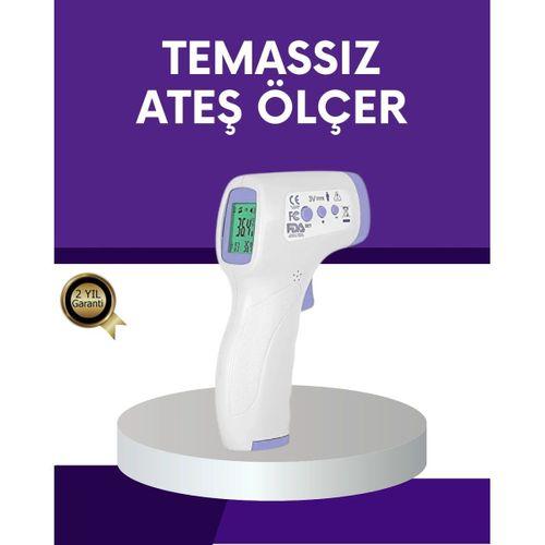 Temassız Ateş Ölçer Dijital Kızılötesi Termometre Hızlı Ölçüm