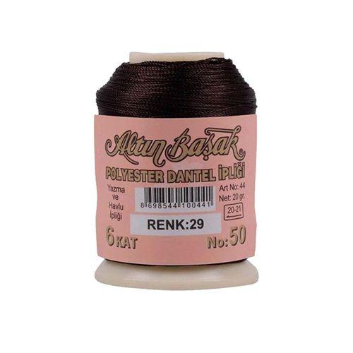 3 Adet Altınbaşak Oya ve Dantel İpi 20 gr - Royaleks - No: 029 - 694 - 489
