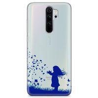 Xiaomi Redmi Note 8 Pro Kılıf Özgür Kız Arka Kapak Koruma Desenli Full Koruyucu