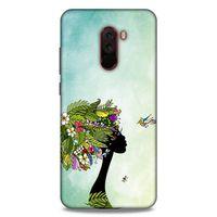 Lopard Xiaomi Pocophone F1 Uyumlu Kılıf Sürreal Yüzler ♀ (37) Silicone Cover Baskılı