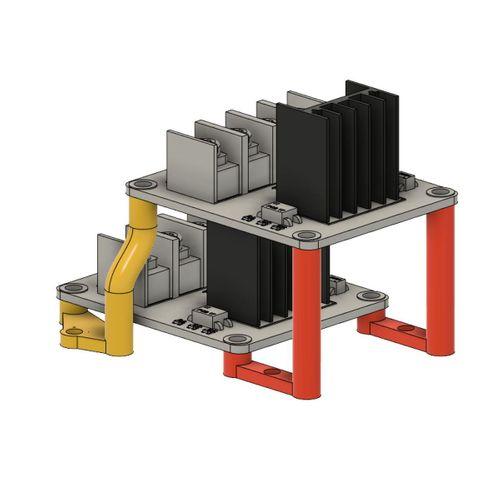 Çift istiflenmiş MOSFET MODUL STANDOFF DONAK TUTUCU - 5139277