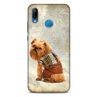 Huawei P20 Lite Kılıf Köpek Kıyafetleri (25) Antişok Kapak Brussels Griffon Sweatshirt